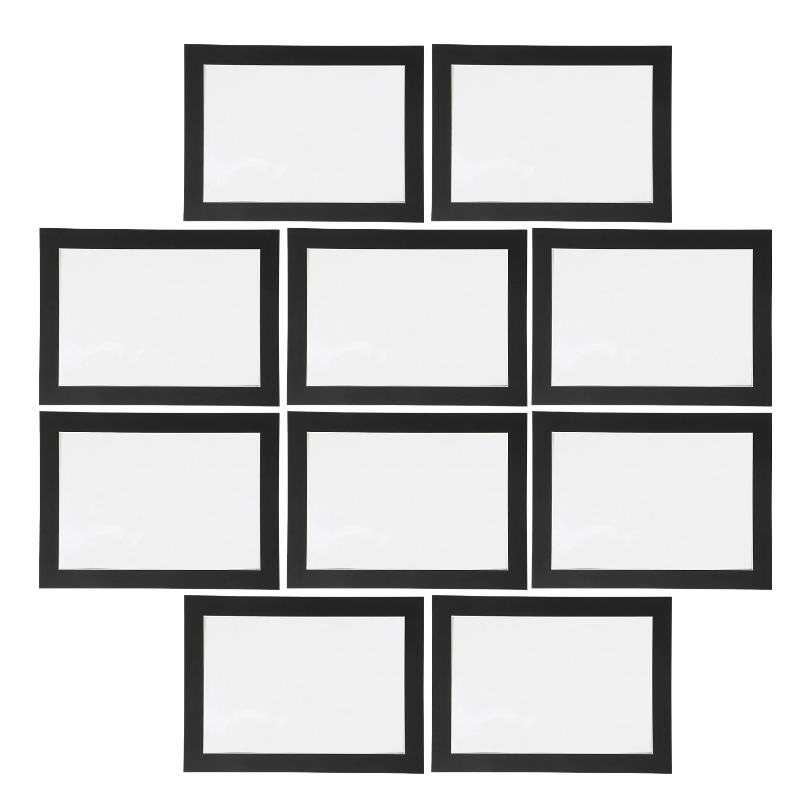 

12Pcs Kids Art Display Frames Paper Photo Frames for Children's Artwork Storage Drawing Presentation Frame Craft Wall Decoration