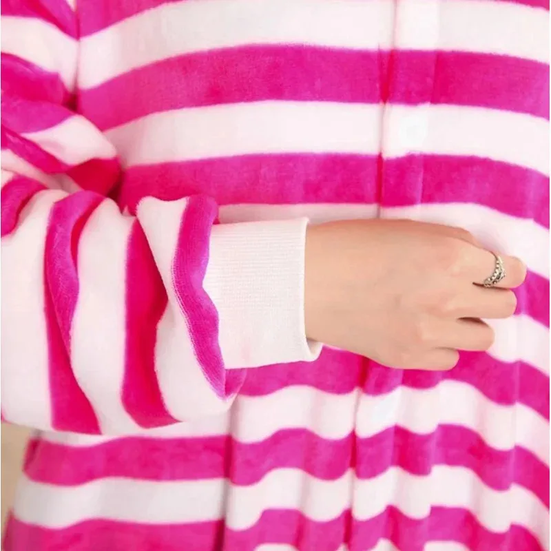 Kigurumi جديد ملابس النوم الكبار الكرتون شيشاير القط منامة الحيوان للجنسين نيسيس تأثيري ازياء EA6805