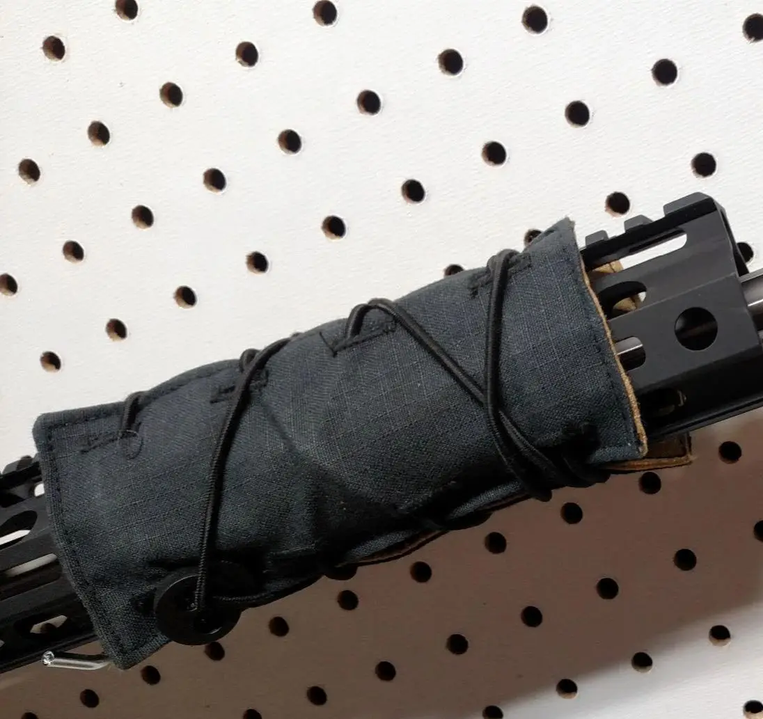Rail Rap Gun Rail Cover Rail Wrap Heavy Heat Shield Gear Wrap Hand Protective Fit Quad Rails or Larger Diameter Rails
