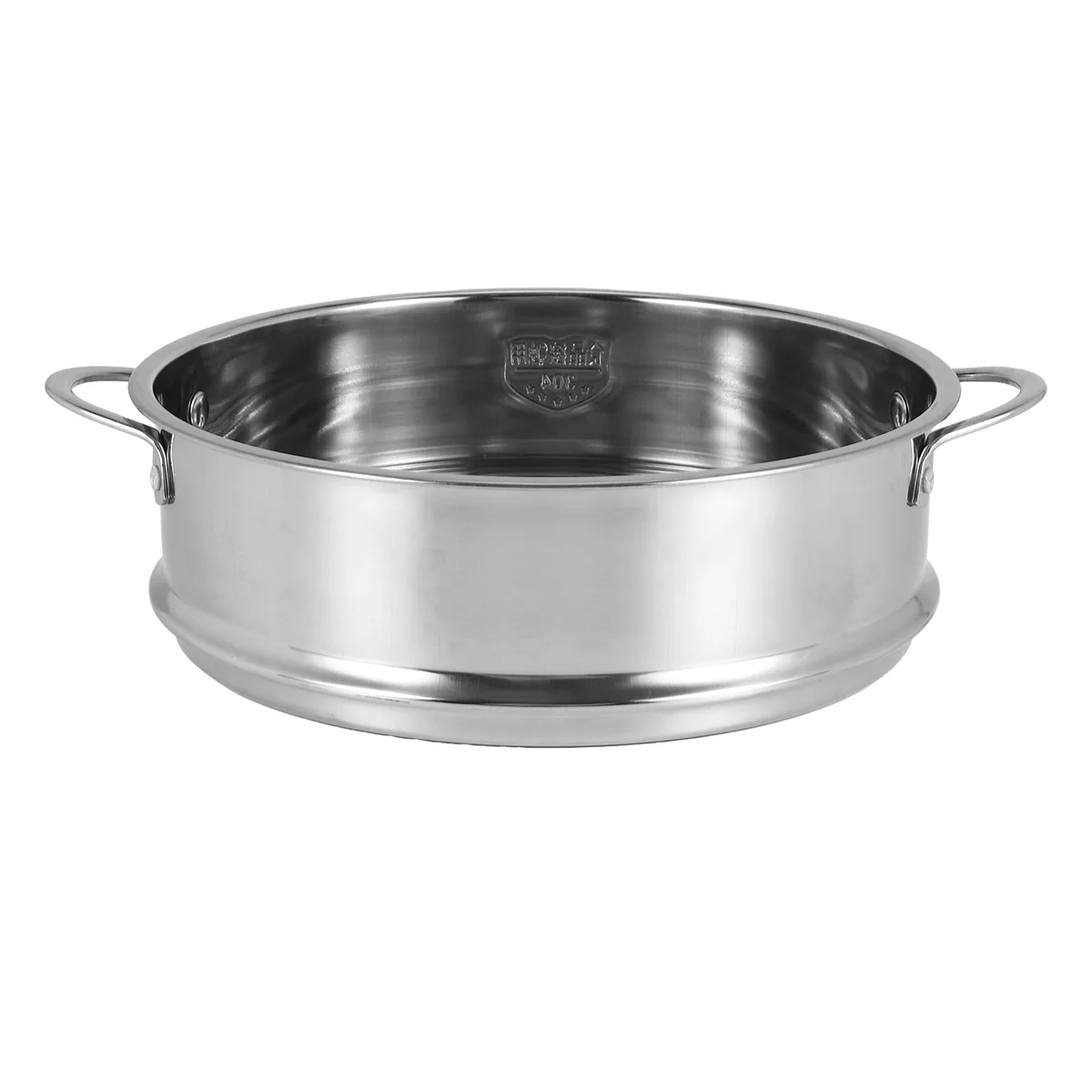 

Steamer 20cm Thickening Food Steam Rack Stainless Steel Steamer with Double Ear for Soup Pot Milk Pot Kitchen Tools