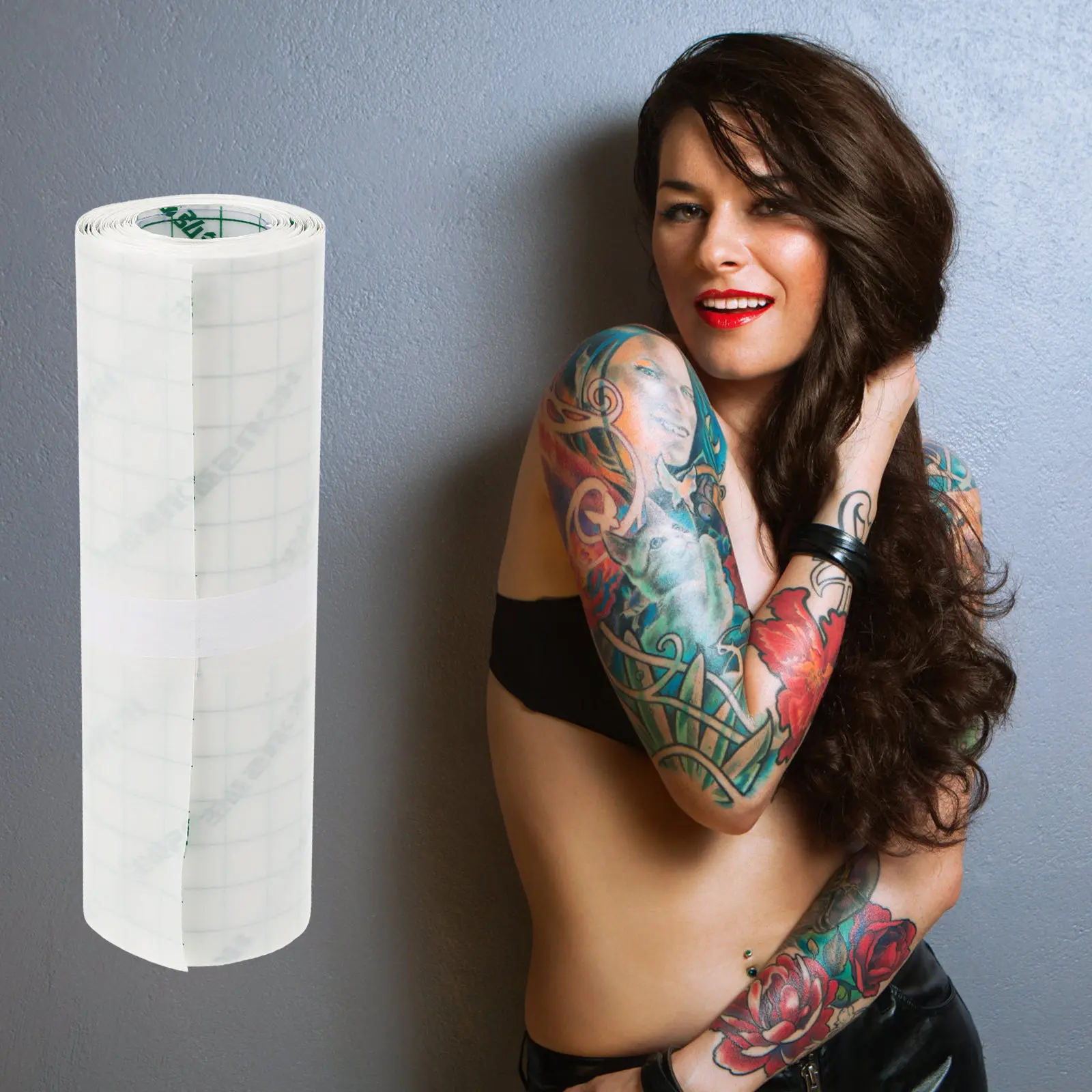 

Transparent Waterproof Dressing Tape for Shower Pu Film Protective Skin Repairing Adhesive