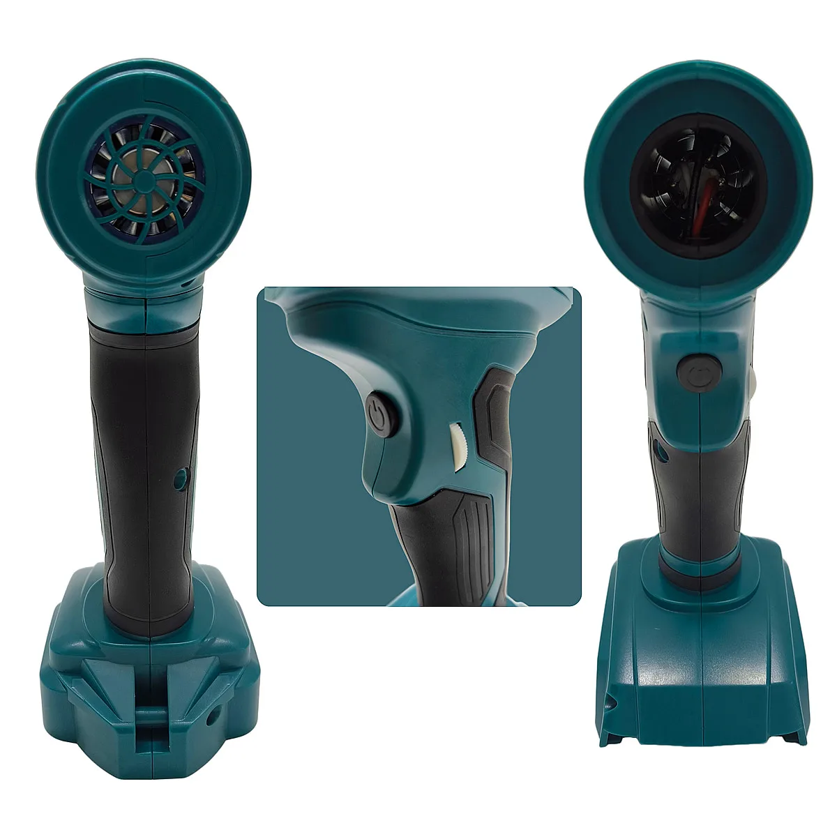 Brushless Turbo Jet Fan Air Blower Duster Speed Adjustable 130000RPM PC Computer Keyboard Home Clean For Bosch 18V Battery