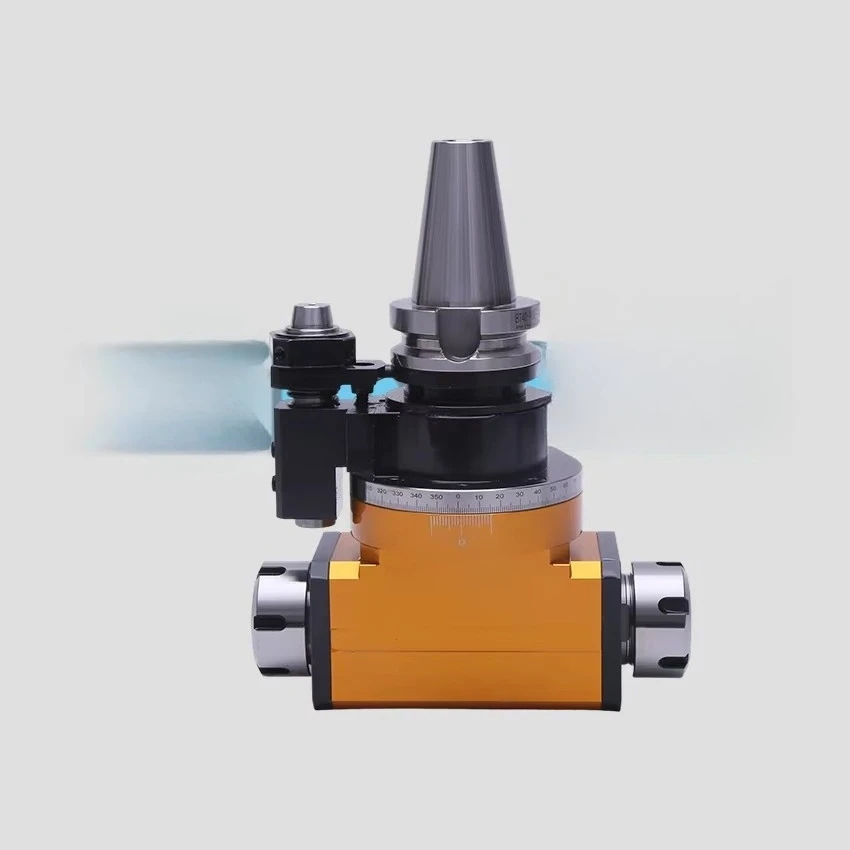 

CNC Machine Tools AG90-ER16/ER20/ER32/ER40 90 Degree Angle Head 90 Degree BT30 BT40 BT50 Angle Head Horizontal Milling Head