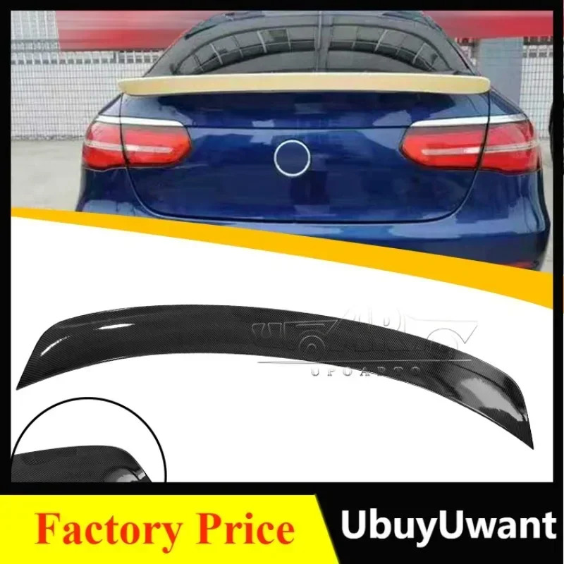 

Upgrade ABS C63 Style Rear Trunk Spoiler For Mercedes Benz GLC Coupe C253 GLC200 GLC300 GLC260 GLC43 2016-2018