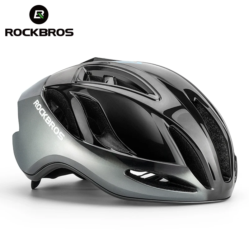 ROCKBROS Casco da bicicletta Cap Casco integralmente modellato ultraleggero sicurezza esterna equitazione Casco da bici da corsa Casco 57-61cm