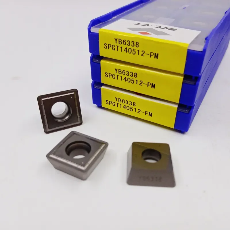 CT Milling Insert SPGT140512-PM YB6338 YBG205 YBG212 for High Hardness Steel Lathe Tool Multi Function