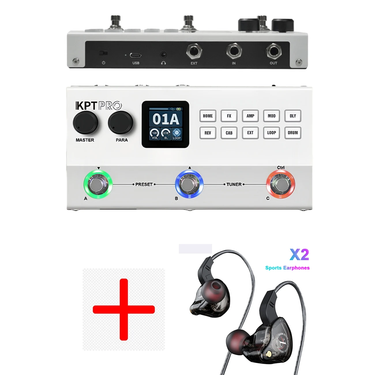 税込】M-VAVE Yuimer KPTPRO 2025 NEW ギターエフェクトペダル TANK G