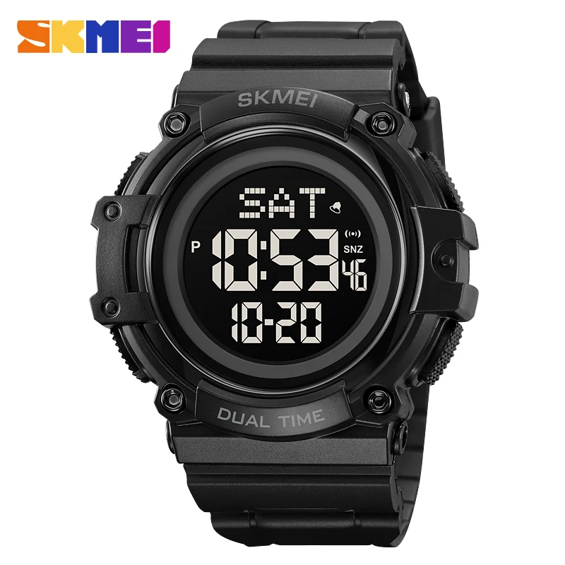 SKMEI 2230 Men's Outdoor Student Sports Electronic Waterproof Night Light Electronic LED Watch