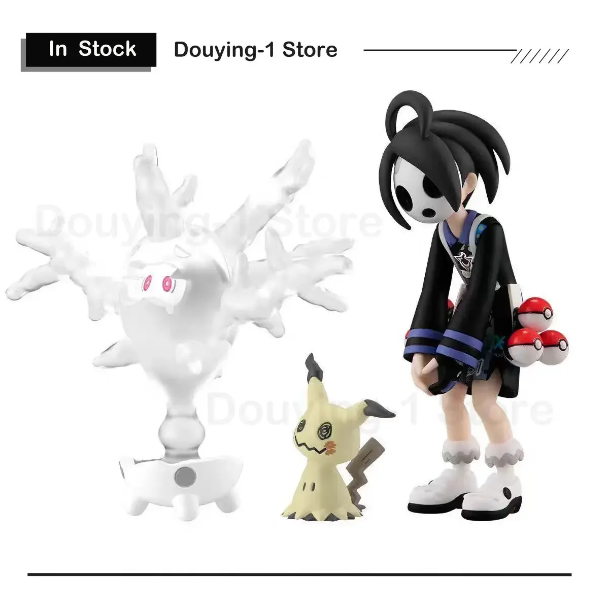 

Original Bandai Namco Pokemon Onion & Sunigoon & MiMikkyu Action Figure Assembly Model Toys Collectible Model Gifts