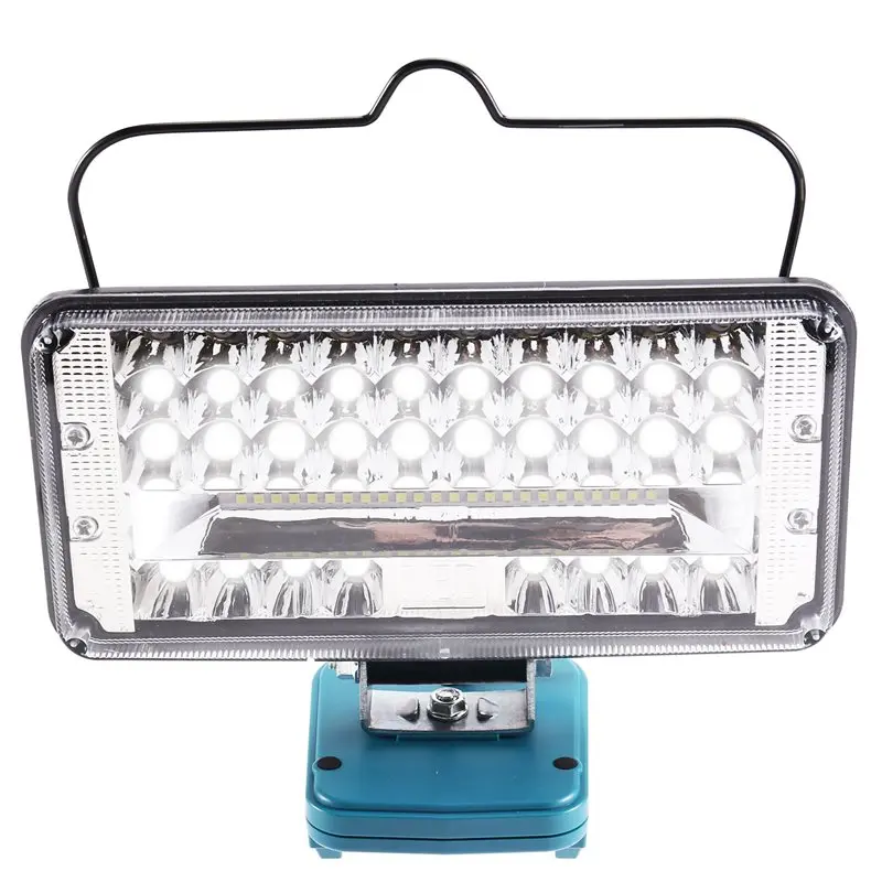 

For 18V Lithium Battery Powered 7 Inch LED Floodlight Dual Lighting Modes Emergency Light PD18W Fast Charging Portable