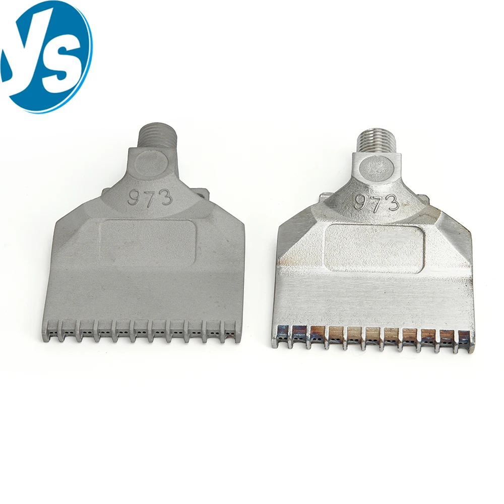 Stainless Steel 973 Wind Blowing Nozzle Compressed Air Drying Nozzle Industrial Air Cleaning Washing Spray Nozzle