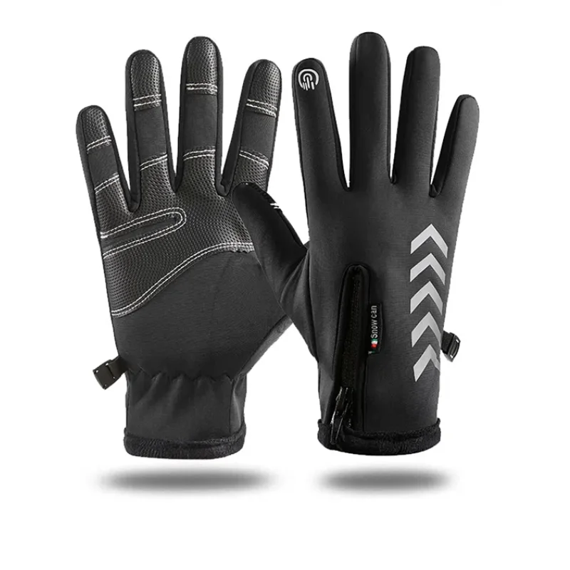 winter gloves men women black work Touch Screen gloves driving gloves men snow fishing waterproof hand warmers gloves gym glove