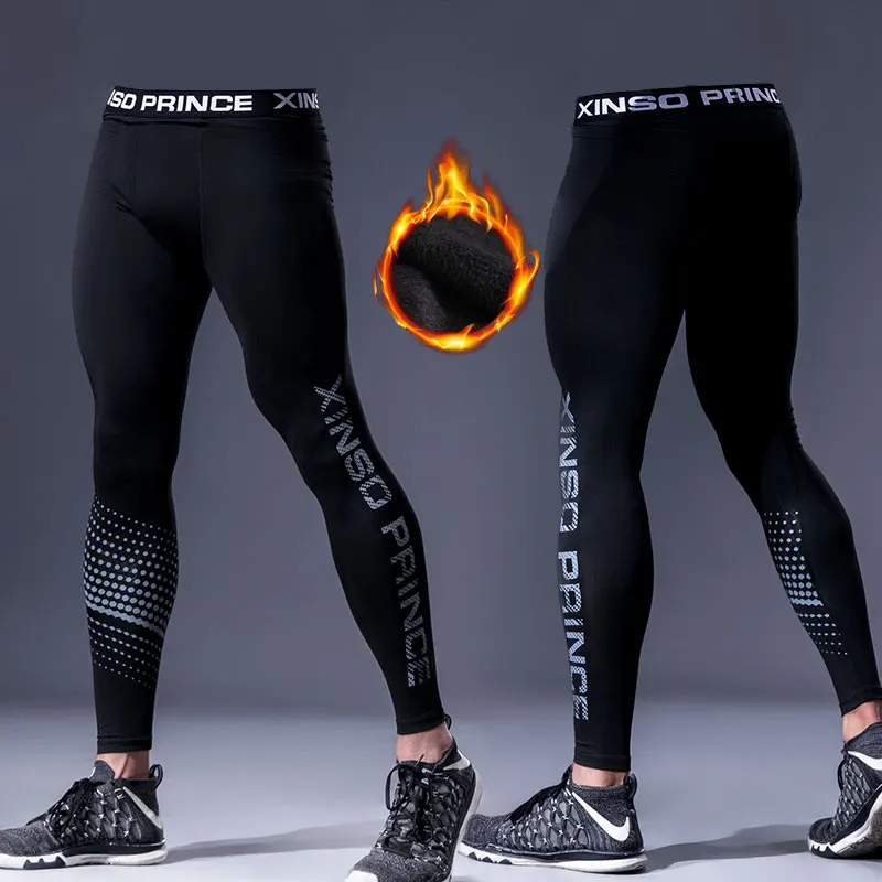 Thermo-Unterwäsche für Herren, Winter, dick, mit Fleece gefüttert, lange Unterhosen, warme Leggings, Basisschichthose, hält warm, Kompressionsstrumpfhose – Detail 8