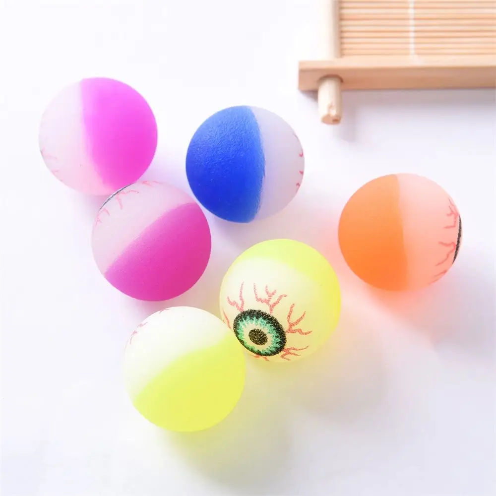 Spellen Kinderen Geschenken Speelgoedballen Bouncy Toy Springballen voor kinderen Halloween Bouncy Ballen Halloween Feestartikelen Enge oogballen