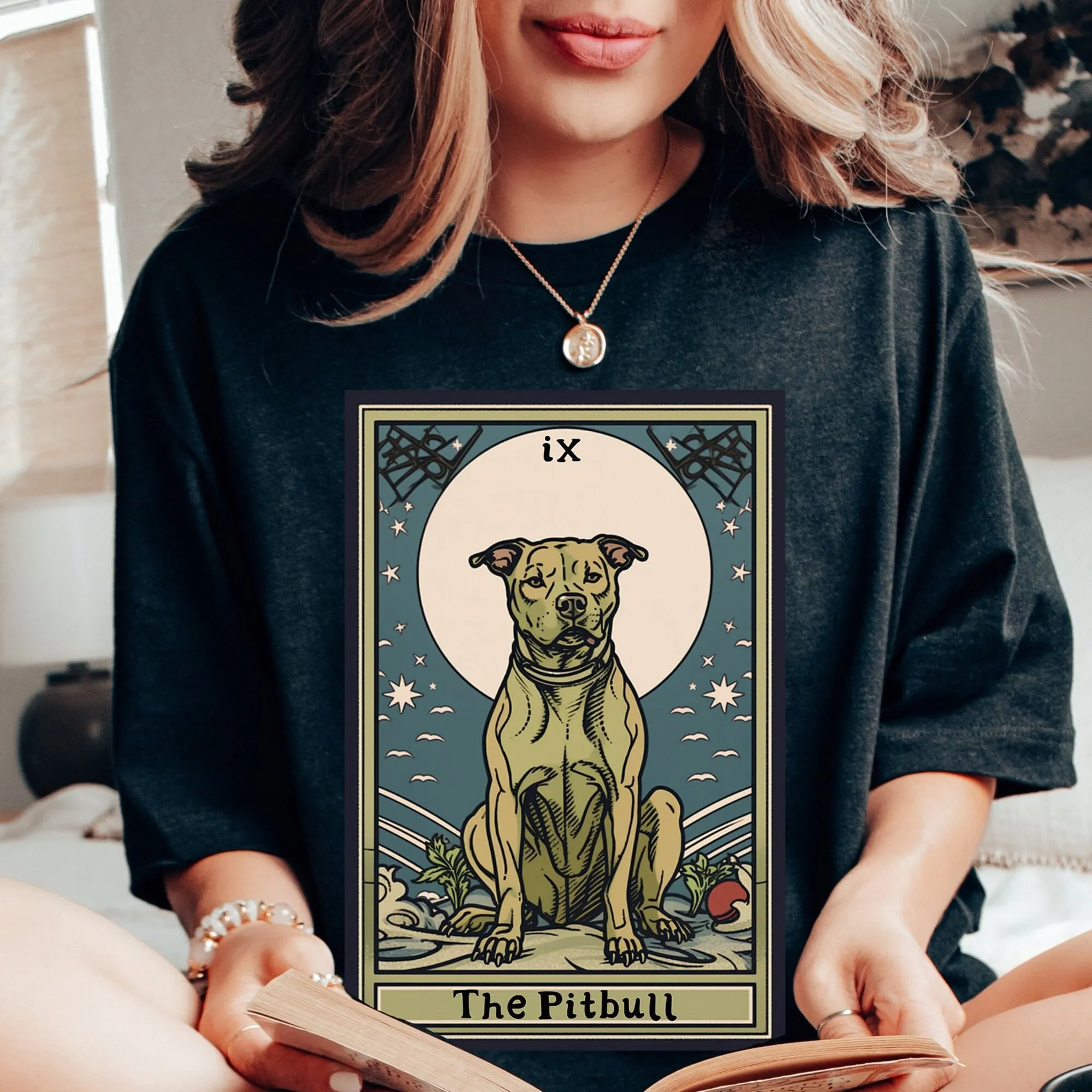 Футболка с рисунком питбуля, таро, Питти, питбулл, бульли, собака, Питти, мама, папа, длинные или Короткие рукава