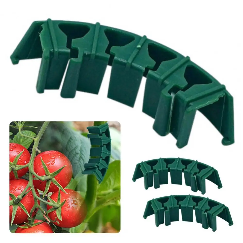 100Pcs Growth Manipulation Plant Fixed Clips Plant Stem Branche Bending Reuseable Plant Benders Garden Supplies Low Stress Clip