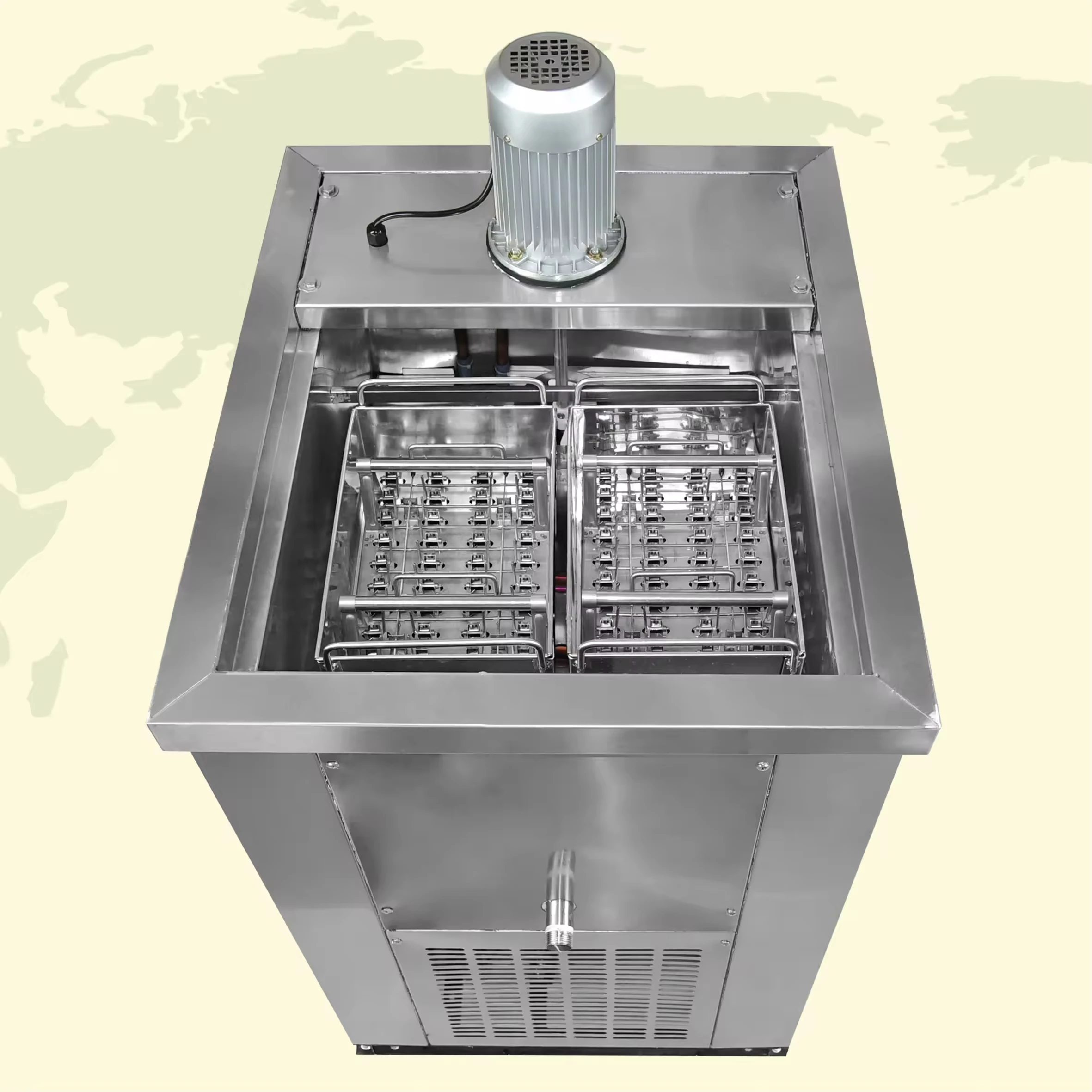 Macchina per la produzione di ghiaccioli per lecca-lecca di ghiaccio con capacità/macchina per ghiaccioli in vendita