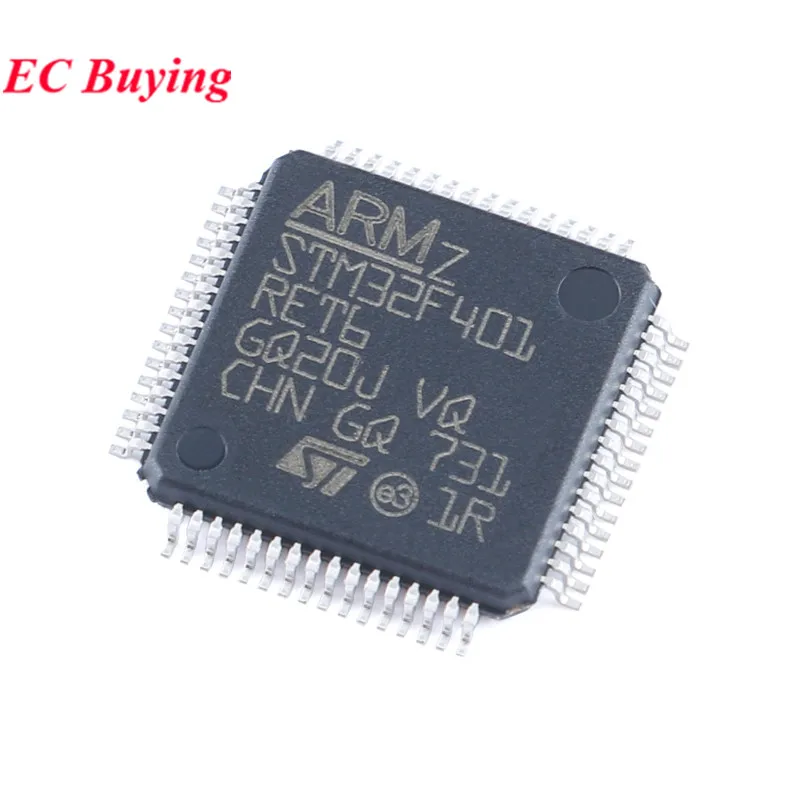 STM32F401RET6 STM32F401 STM32 F401RE F401RET6 LQFP-64 ARM Cortex-M4 32-bit Microcontroller MCU IC Controller Chip New Original