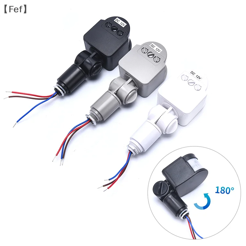 

Motion Sensor DC12V Infrared PIR Movement Detector Outdoor Sensor Light Switch