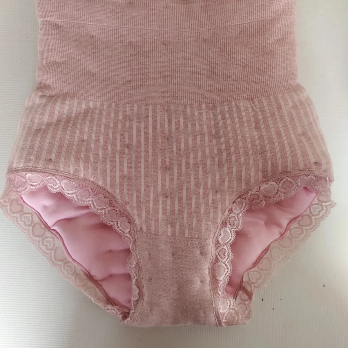 Women Cotton Blended High Waist Briefs Sleek Absord