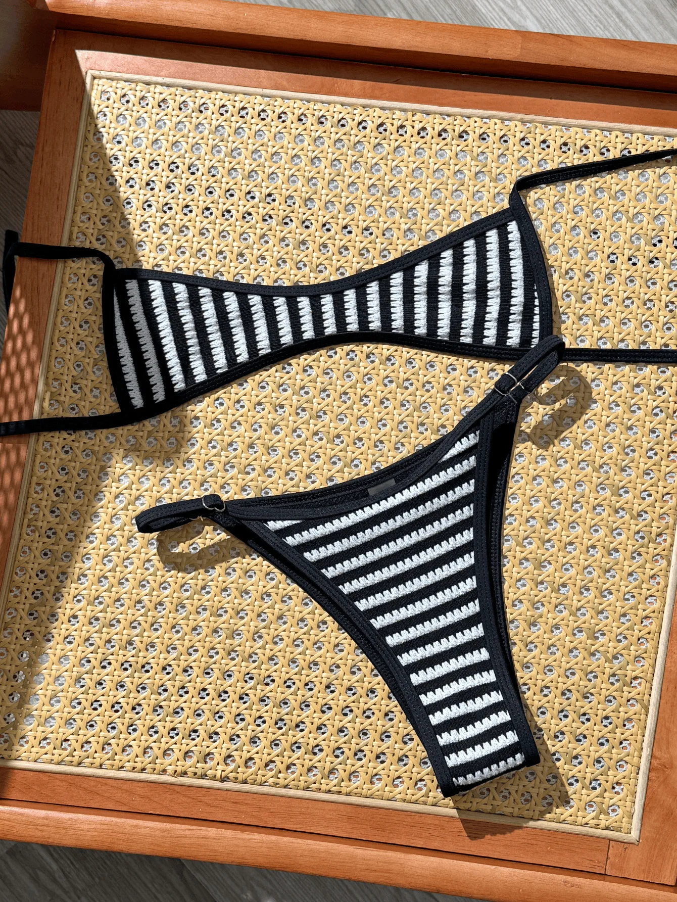 striped