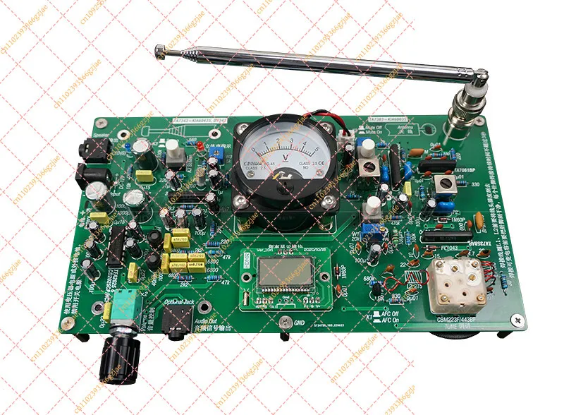 FM7303 FM Stereo Radio Circuit Board DIY Assembly Kit, Electronic Component Set