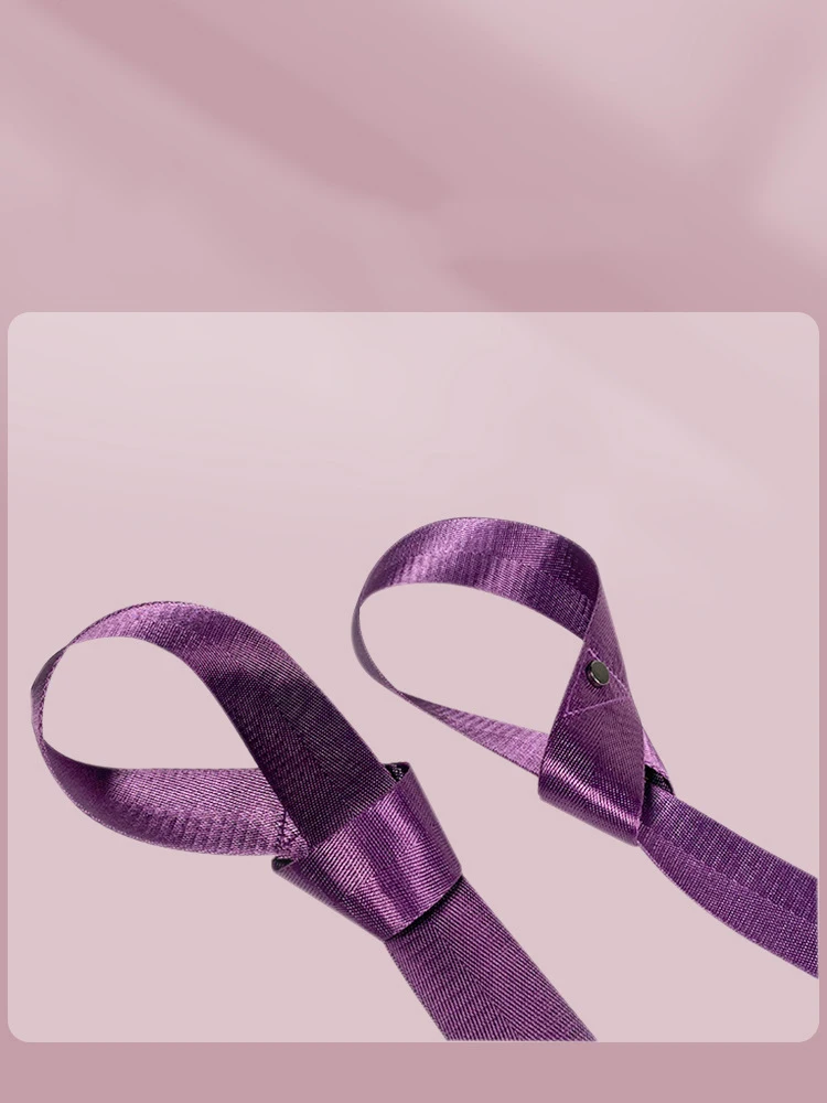 

5 шт., ремни для коврика для йоги, однотонная глянцевая нейлоновая эластичная лента, портативная многофункциональная веревка для хранения на шнурке, новый стиль 2025 г.