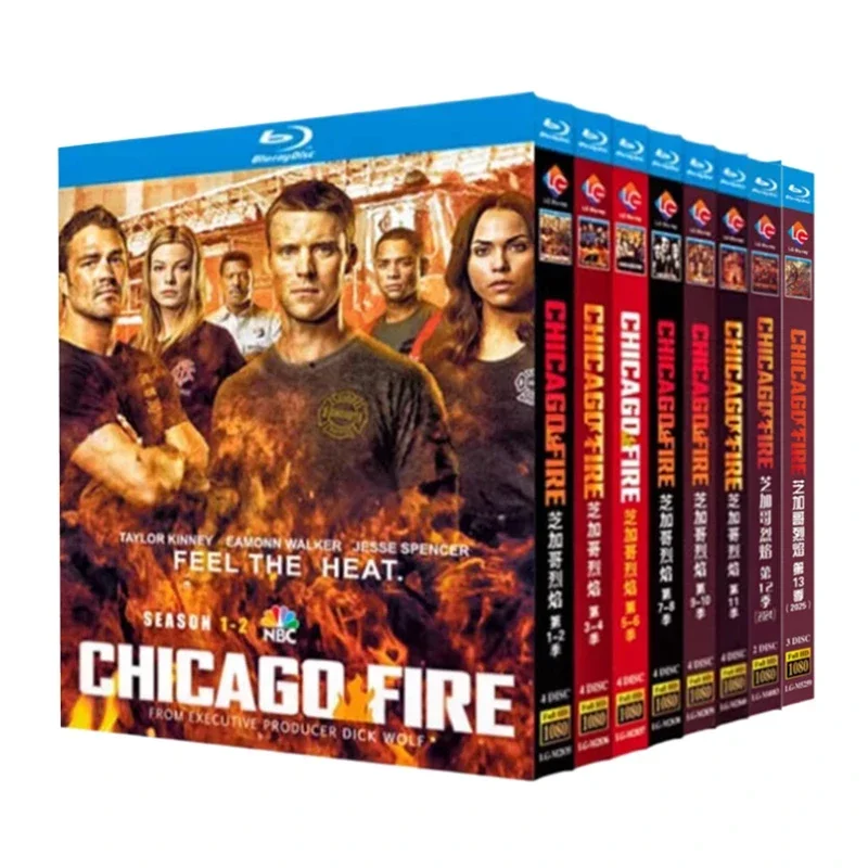 Chicago Fire Staffel 1 Daca -13 Blu-ray-Discs