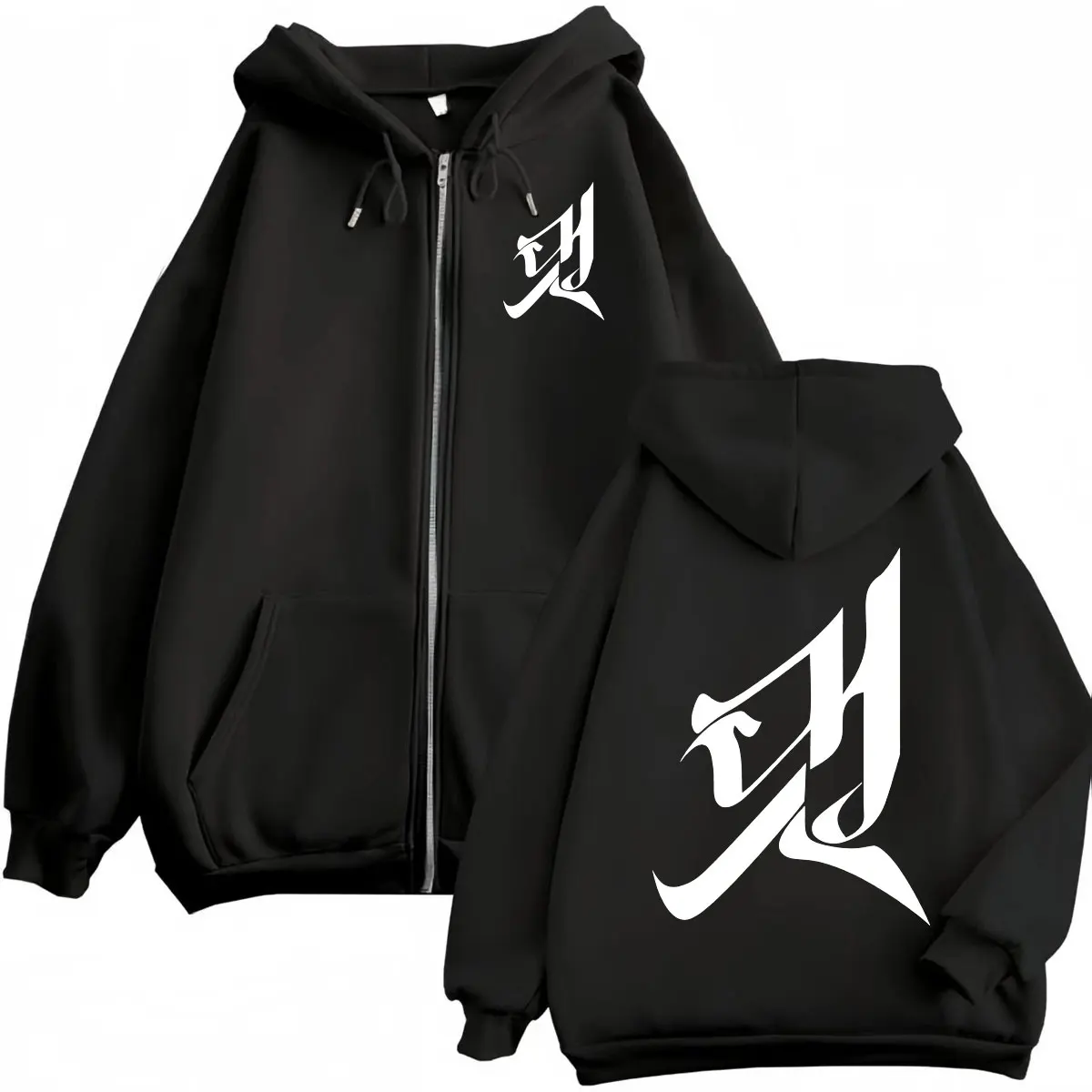 

Kpop ATEEZ Merch Zipper Hoodies Men Women Clothing Fashion Hip Hop Zip Up Sweatshirts High Quality Fleece Oversized Pullovers