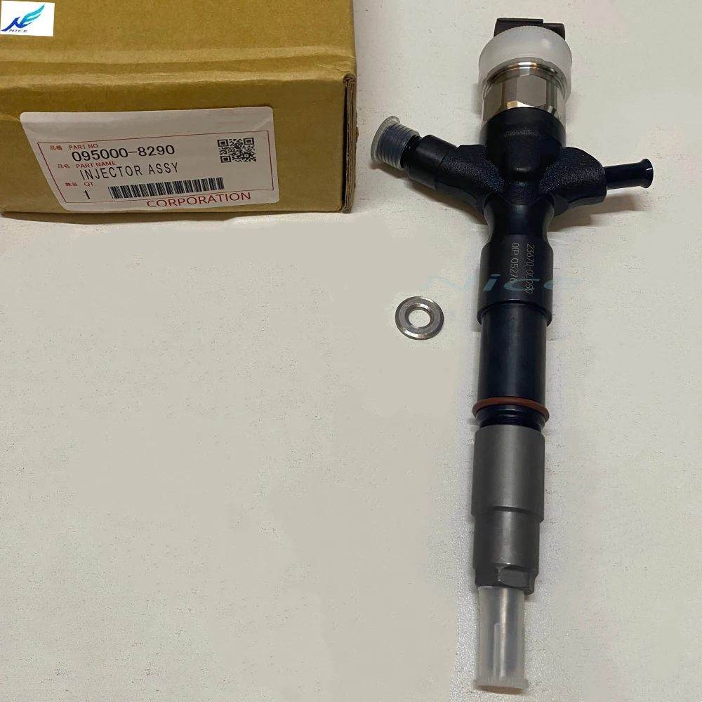 New Dens-o OEM 23670-0L050 095000-8290 New Common Rail Injector For Toyot-a Hilu-x 1KD/2KD/D4D