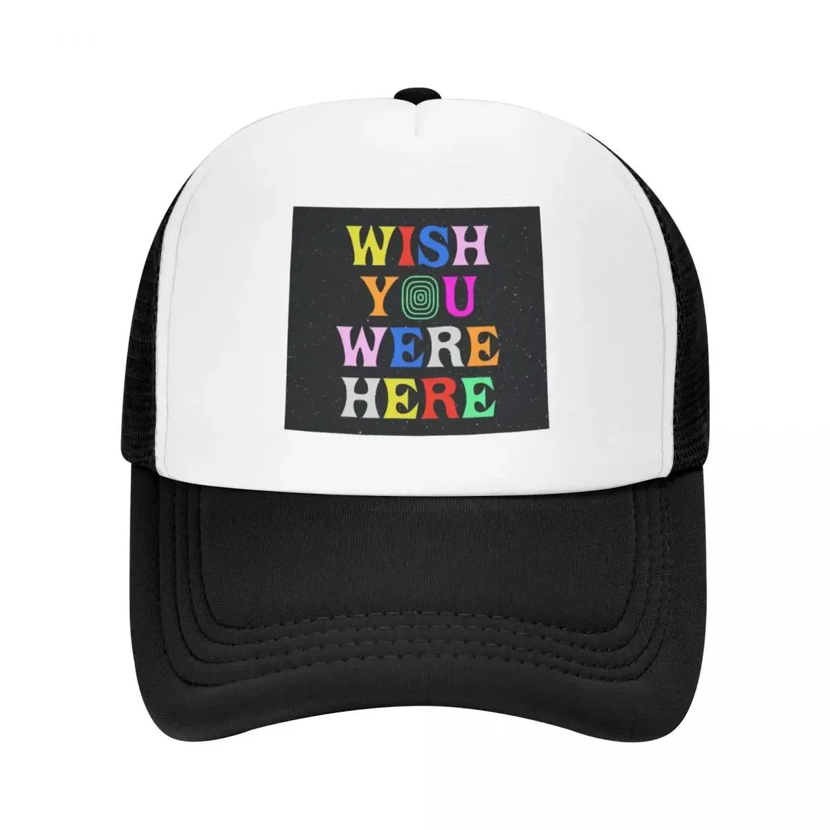 Wish U Were Here Baseball Cap Visor Military Cap Man Men's Women's