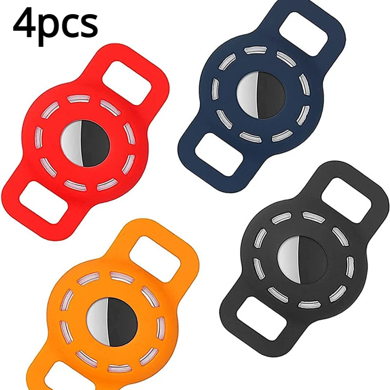 1 pack silica gel Cases caver for Your Apple protection Airtag Keychain holder find my pet support airtag door