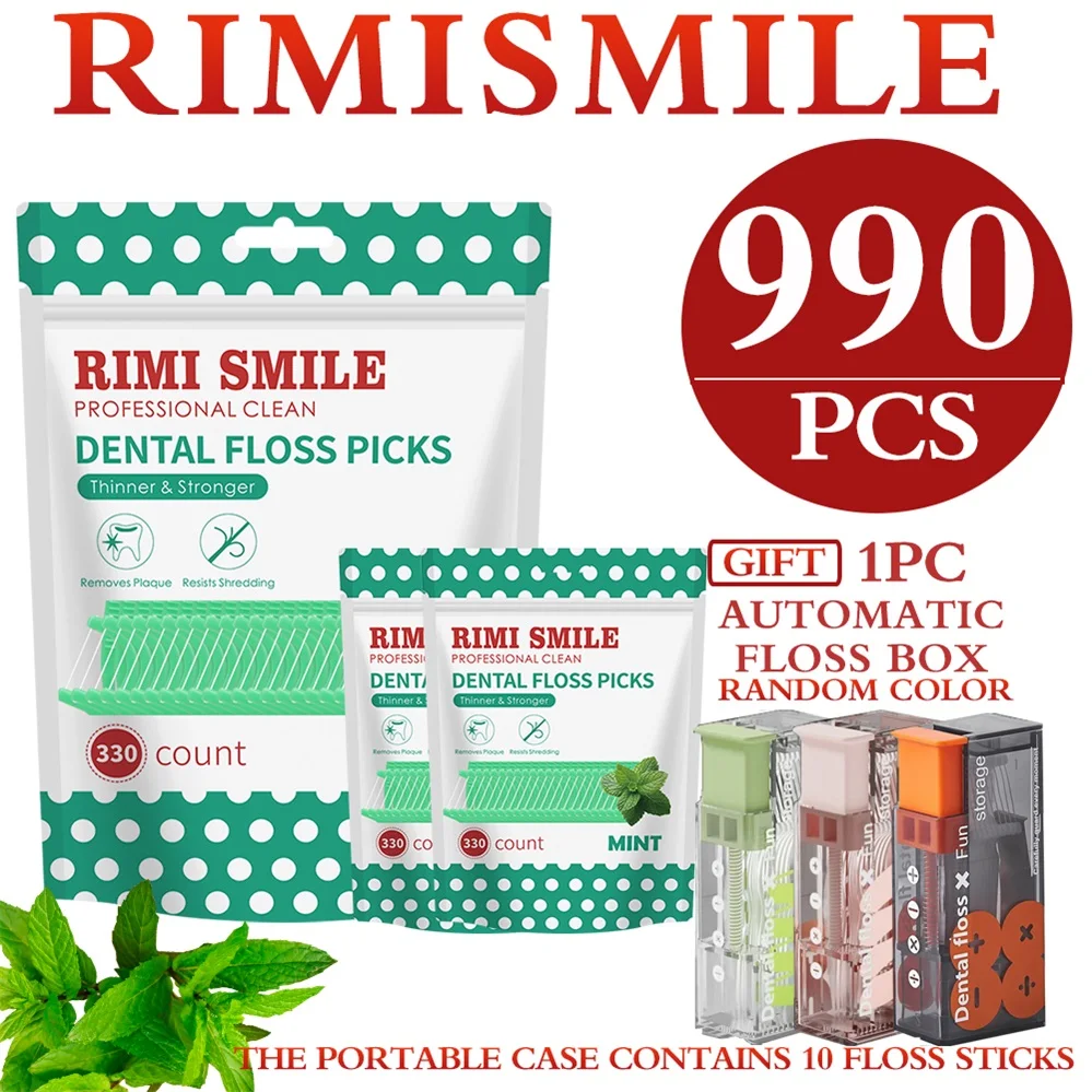 

Зубные нити-флоссеры с ароматом мяты, оптовая упаковка 9900 штук, с автоматической коробкой для нитей, устойчивые к разрывам, бережные для чувствительных десен