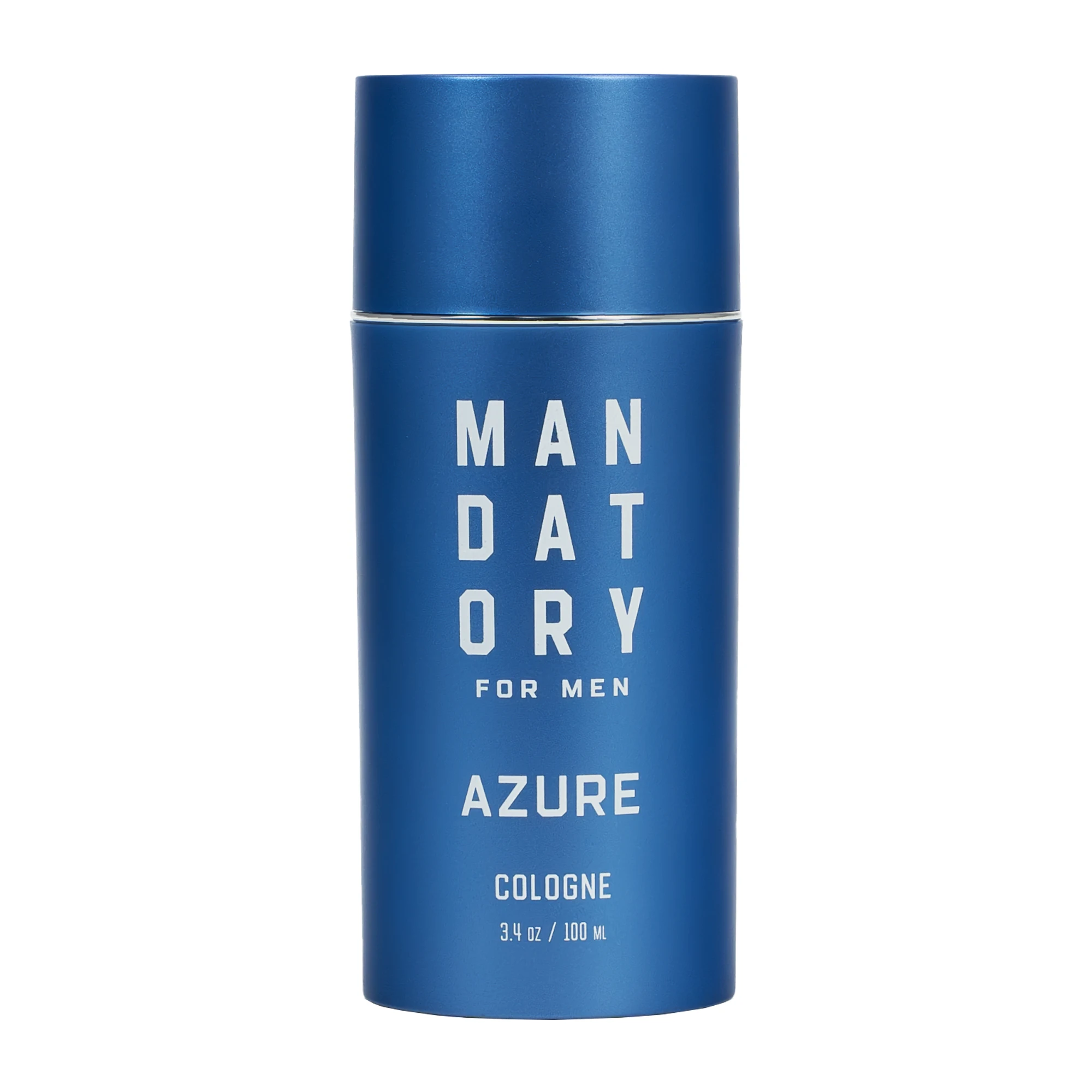 MANDATORY Cologne for Men 3.4 Oz Eau de Cologne Parfum Spray Men's Cologne Fragrance AZURE Aroma with Fragrance Note of Rosemary