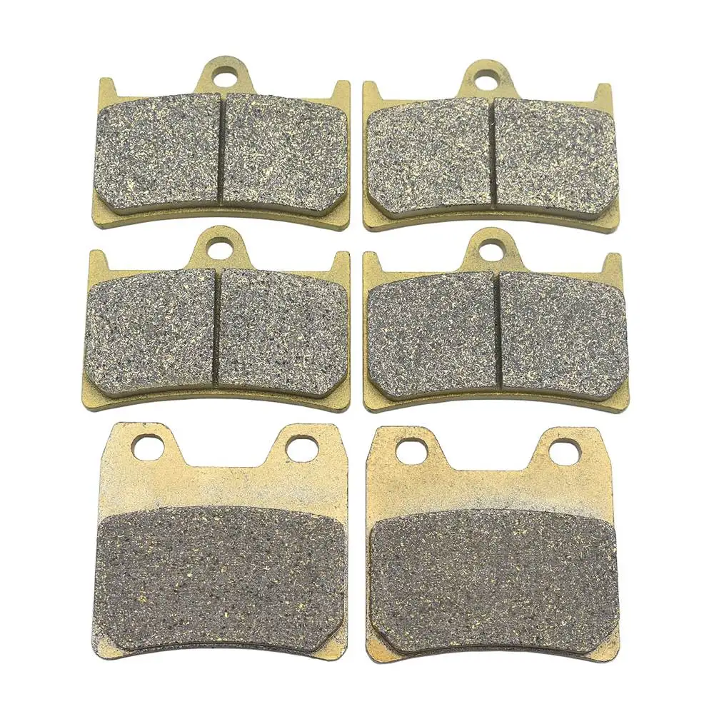 

Motorcycle Front and Rear Brake Pads For YAMAHA FZS 1000 FZ1 Fazer 2001-2005 XJR1300 2001-2017 XJR1300C 2015-2019 XJR 1300