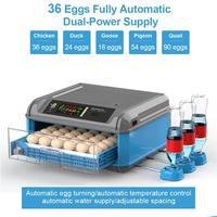36 Egg Incubator Fully Automatic Digital Incubator Household Brooder Farm Chicken Bird Incubator Eggs Incubadora de huevos