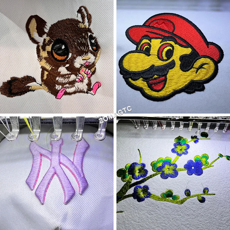 Big Sale!!! Double Head China Factory ZOMAGTC Embroidery Machine Price High Quality Embroidery Machine Made In China