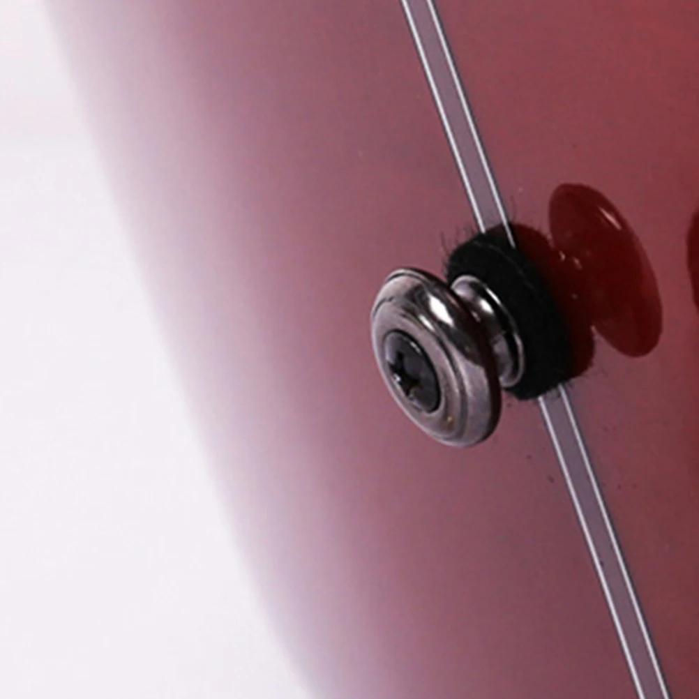 

Guitar Strap Lock Metal Buckle Anti falling Instrument Buttons Durable Guitar Strap Nails Bass Pegs Accessories