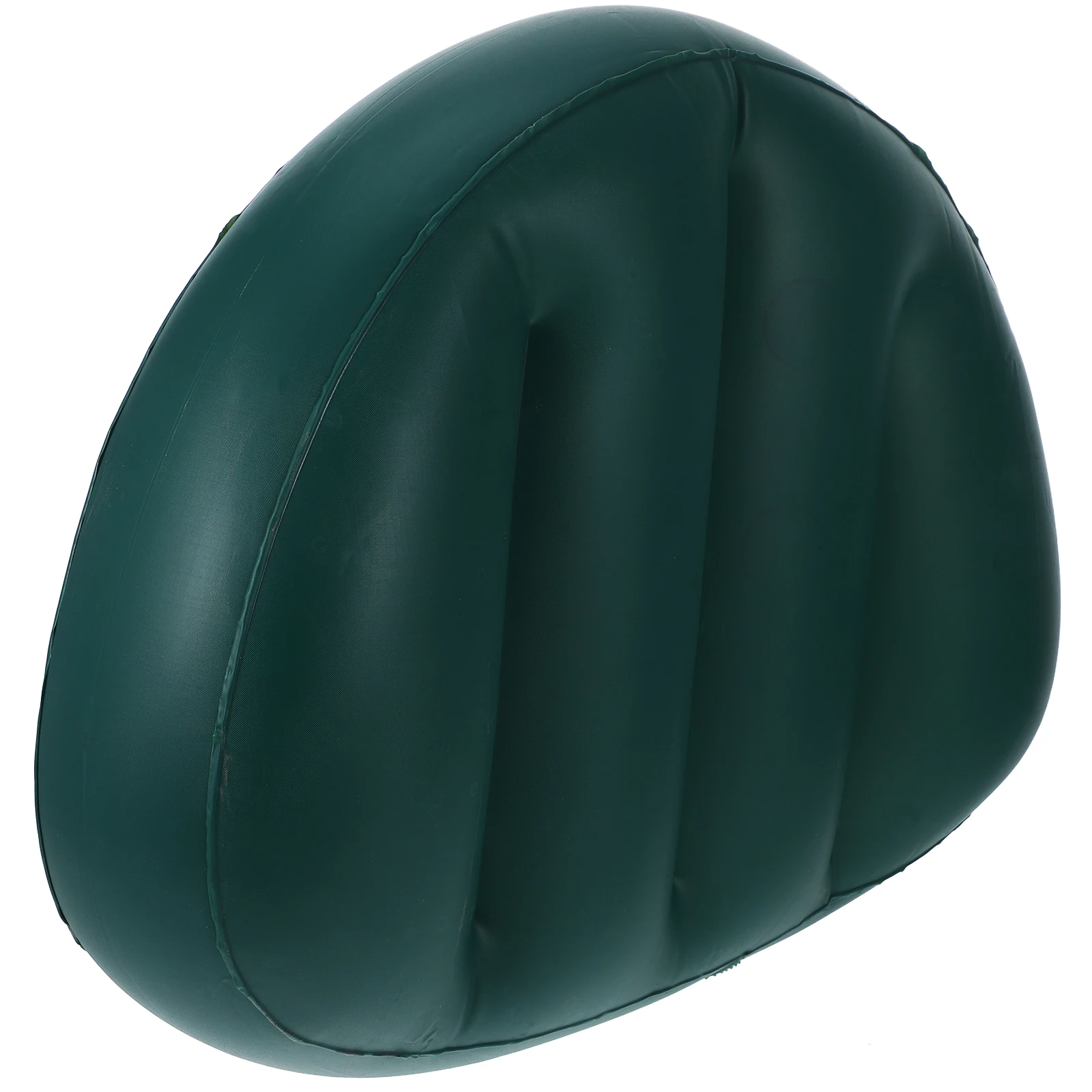 Inflatable Boat Cushion Back Pillow Universal Kayak Seat Dark Green Accessories Pad