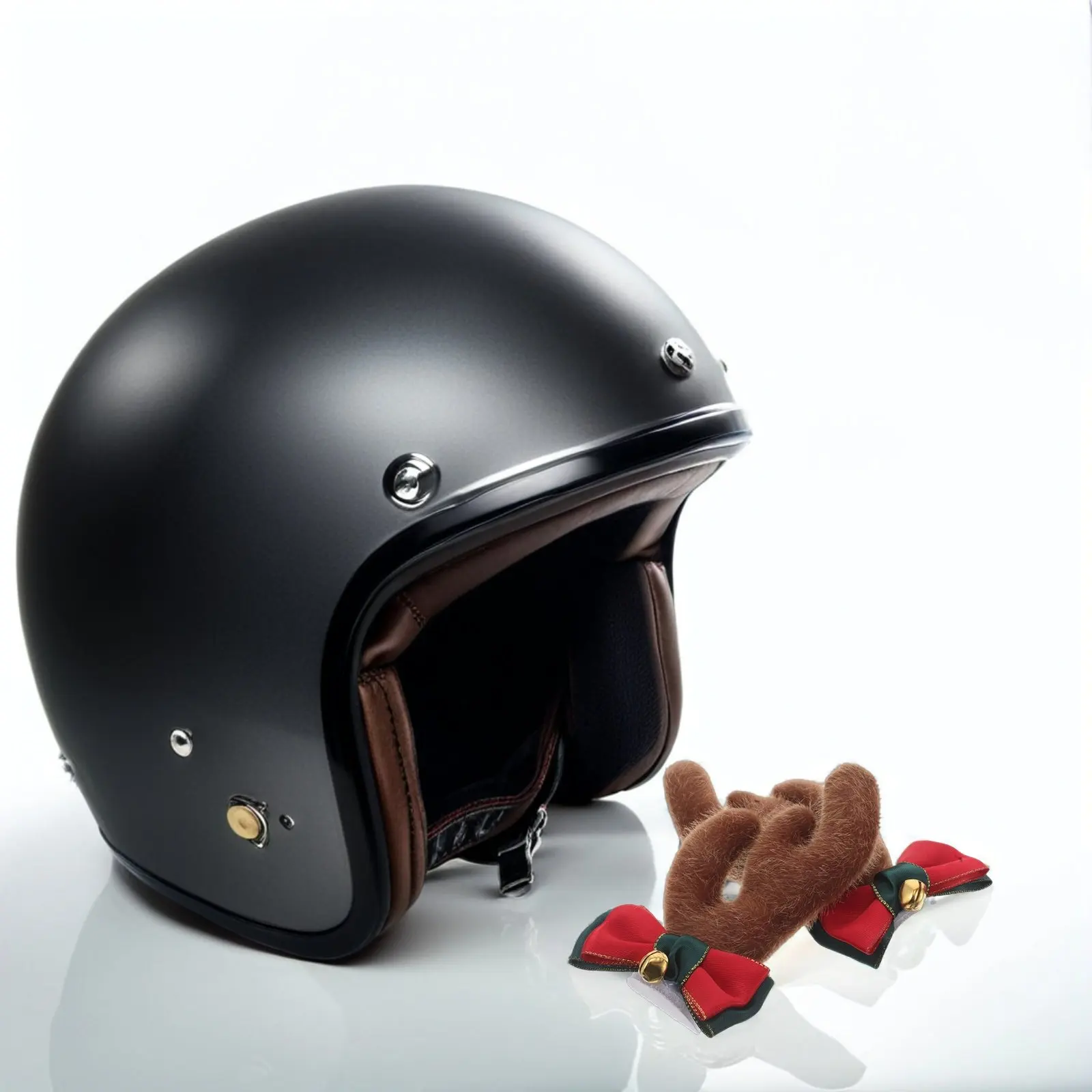 

Пара милых съемных украшений в виде оленьих рогов на присосках для мотоциклов, лыж, сноубордов и велосипедов