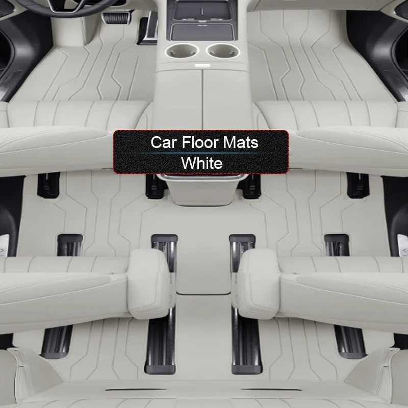 

For SERES AITO M8 2025-Present Custom Nappa Leather Anti-Slip Car Foot Protect Mat Auto Luxury Waterproof Floor Pad Accessory