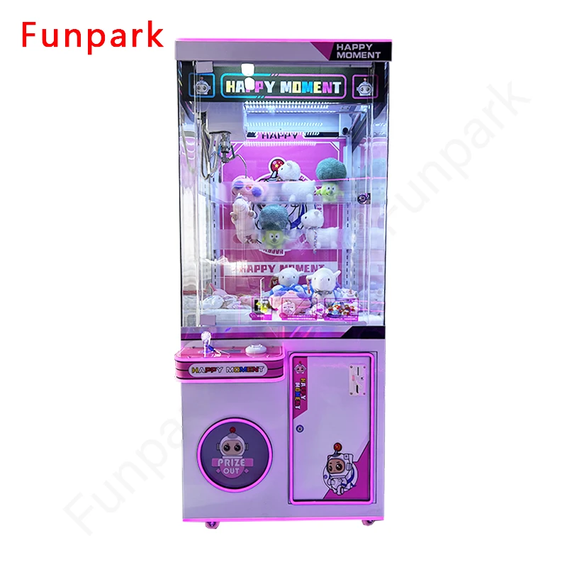 Funpark selling dolls claw machine indoor slot arcade games children's toy claw crane wholesale.