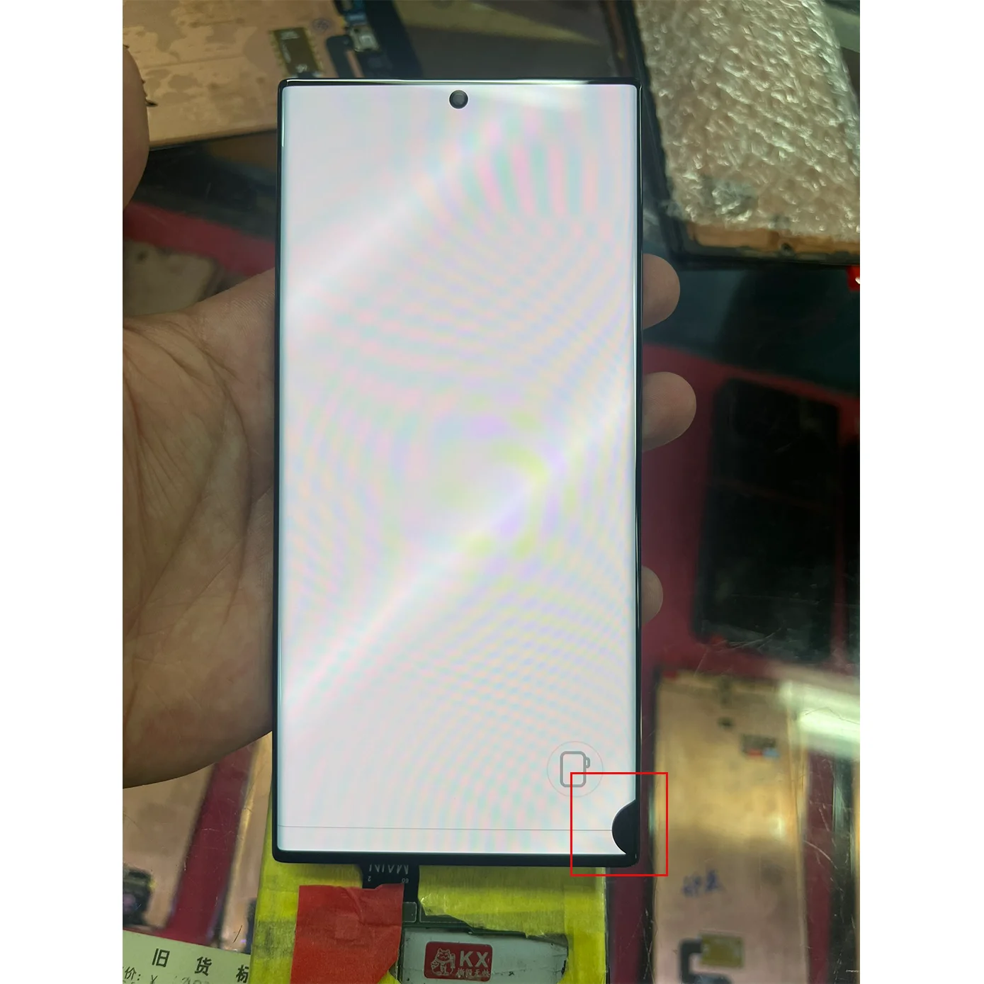 100% Getest Voor Samsung S22 Ultra S908U S908 S908B LCD Display Touch Screen Digitizer Vergadering Met Gebreken 120HZ AMOLED