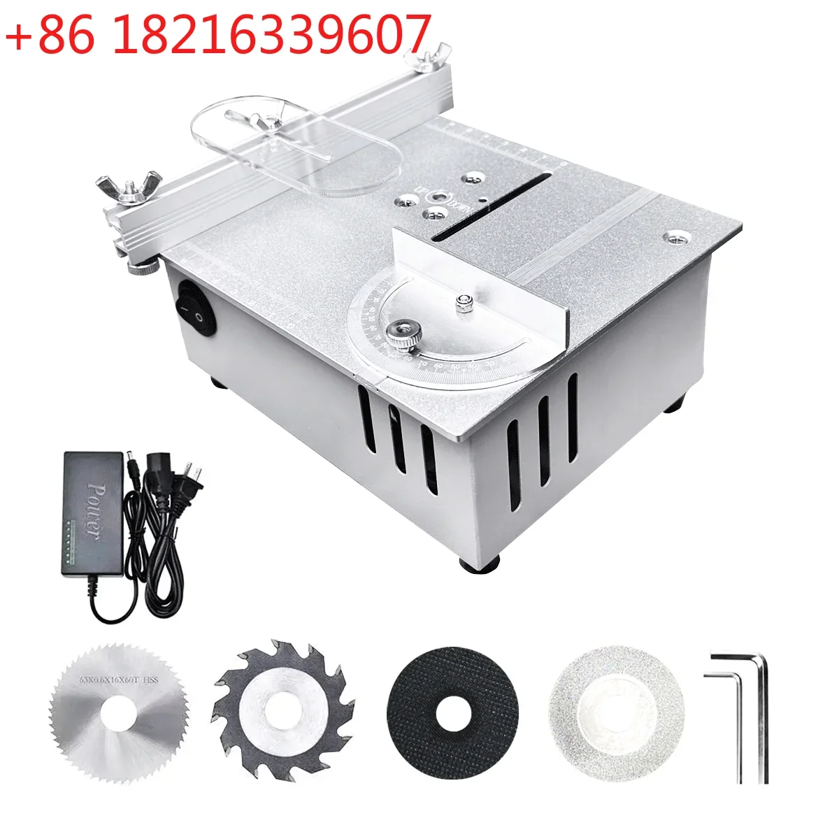 YAO Mini Table Saw 110v-220v 0-15cm Liftable Saw Blade Adjustable Cutting Angle Saw For Diy Crafts Woodworking Metal Plastic Cut