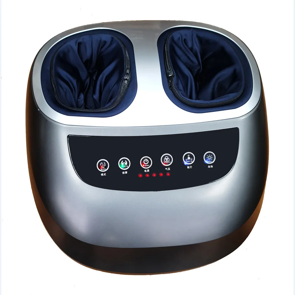 

High Quality Multi Mode Air Pressure Kneading Tapping Heating Therapy Foot Massager To Promote Circulation
