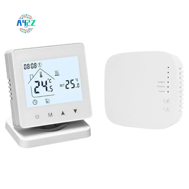 A42Z-Smart Wireless Thermostat Programmable Wifi Thermostat Tuya Temperature Controller For Gas Boiler Room Heating