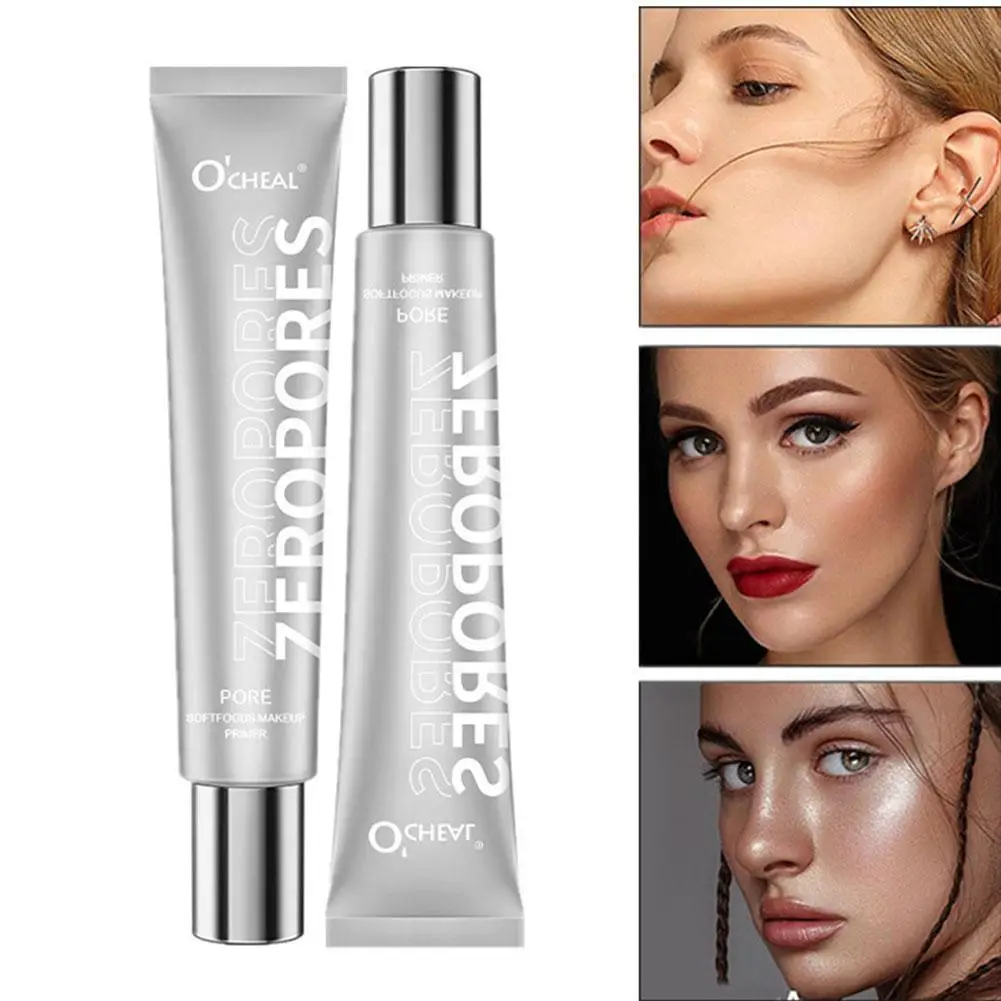 Primer per il trucco Pori invisibili Controllo del petrolio Crema base idratante Pelle Viso Fondotinta Cosmetici lisci Correttore Lunga durata X5L4