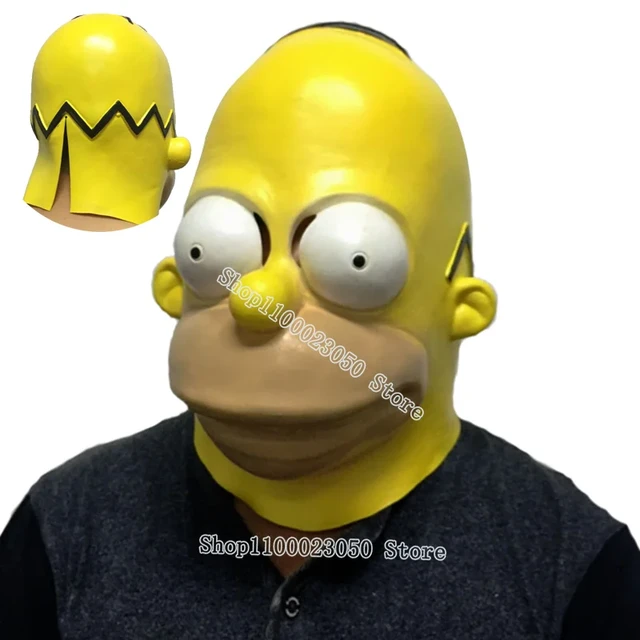 The Simpsons Game maschere Cosplay per adulti Disney bambini maschera festa regalo di compleanno Cosplay Costume accessorio bambini maschera per il viso regalo AliExpress