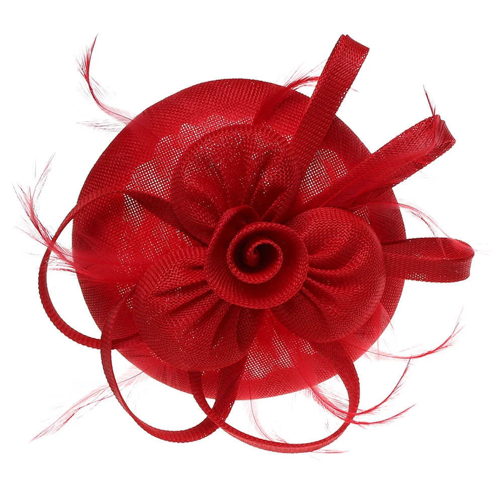 

Floral Bow Hair Accessories Wedding Party Decorations Bridal Headbands Women Masquerade Costume Ornament Holiday Gifts