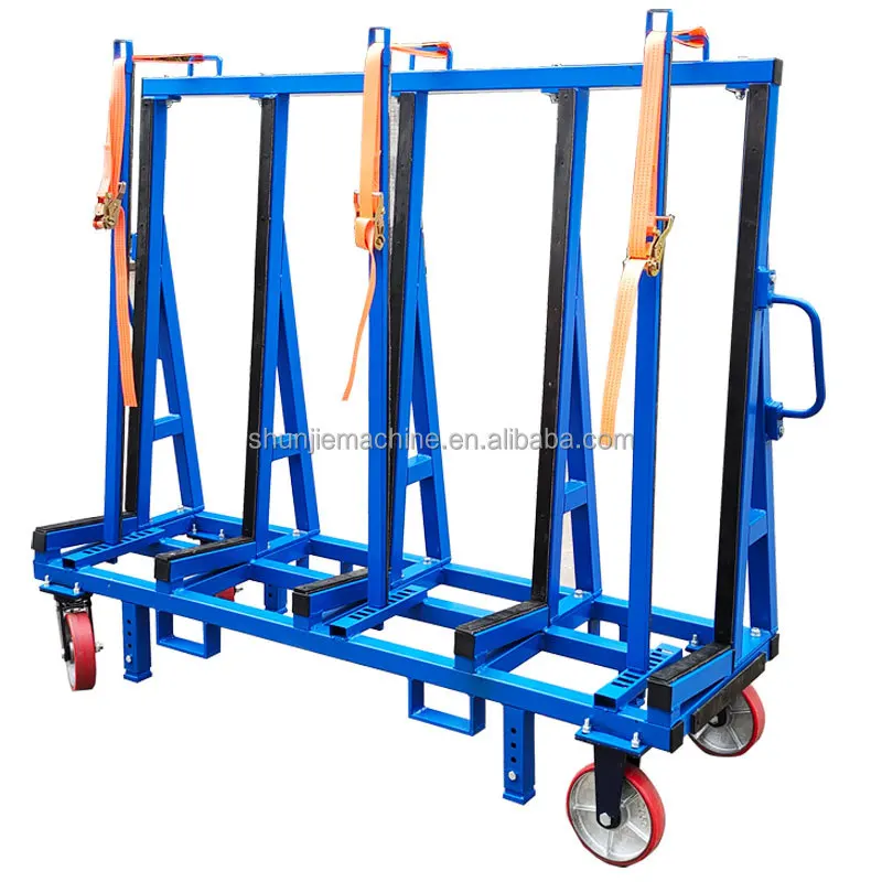 

Heavy Duty A Frame Rack Slab Glass Trolley Display Ceramic Panel Transport Marble Slab Tile Granite Display Stand